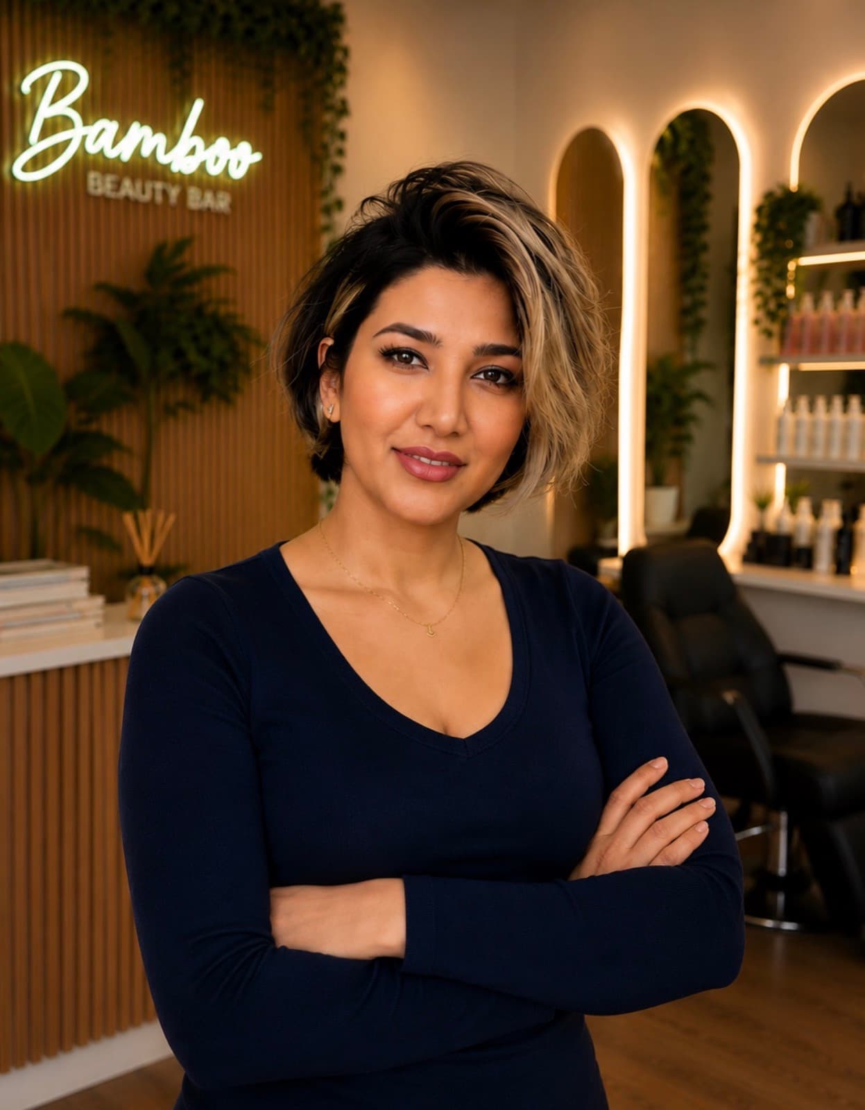 Goli, permanent makeup artist at Bamboo Beauty Bar
